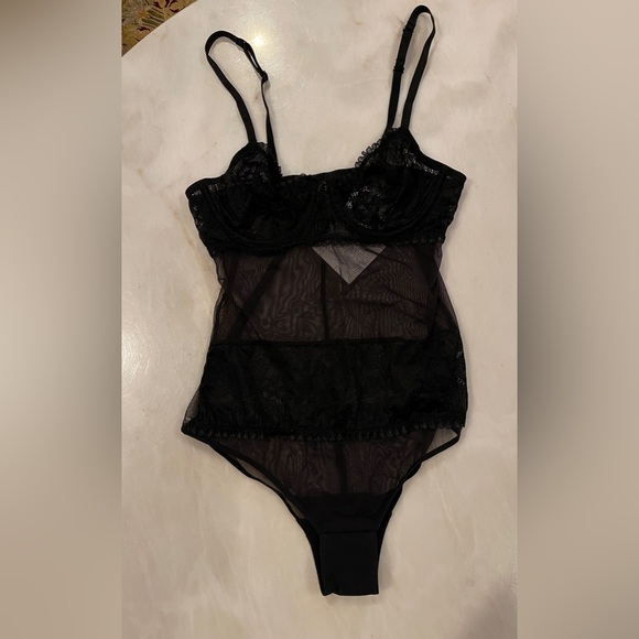 La Perla Studio Black Bodysuit 34 B NWT - Picture 2 of 8